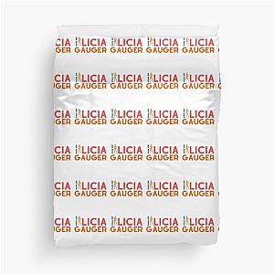 Alicia Gauger fan  Duvet Cover