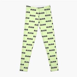 Alicia name, Alicia go green! Leggings