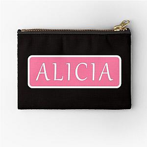 Alicia Girls Name Zipper Pouch