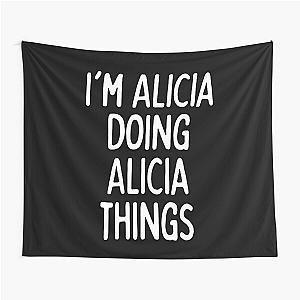 Alicia Name Tapestry