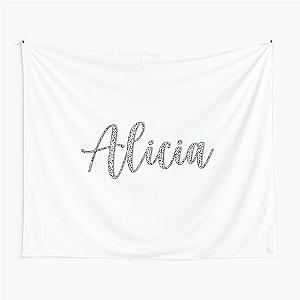 Alicia name, Dalmatian pattern Alicia first name Tapestry