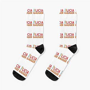 Alicia Gauger fan  Socks