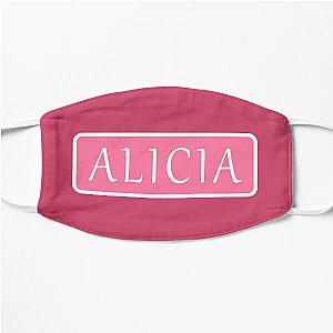 Alicia Girls Name Flat Mask