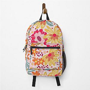 Alicia Pink Pattern Backpack