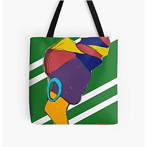 Alicia Keys All Over Print Tote Bag