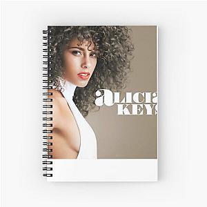 Alicia Keyes 3 Spiral Notebook