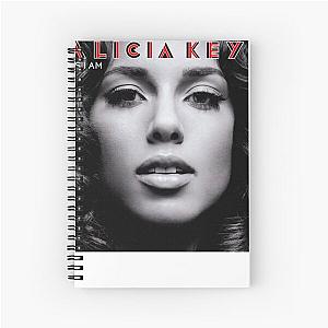 Alicia keyes 1 Spiral Notebook