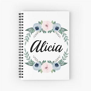 Alicia Spiral Notebook