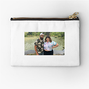 Laugh Loud, Love Louder – Alicia Mccarvell Alicia Mccarvell Zipper Pouches