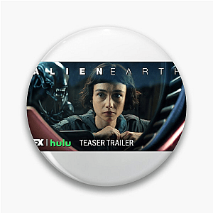 Nothing Native Here Alien Earth Pins