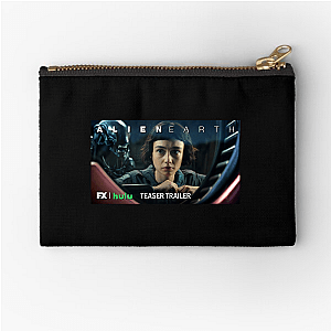 Nothing Native Here Alien Earth Zipper Pouches