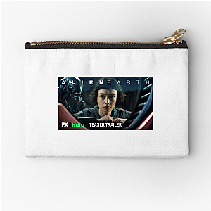 Nothing Native Here Alien Earth Zipper Pouches