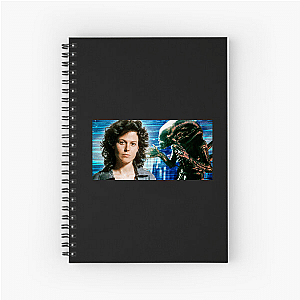 Space Thriller Alien Movie Notebook