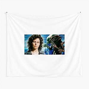 Space Thriller Alien Movie Tapestries