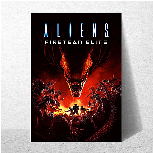 Aliens Fireteam Elite Stay Frosty Marines Aliens Fireteam Elite Posters