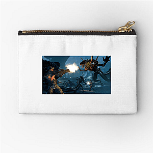 Aliens Fireteam Elite Game Over Man Aliens Fireteam Elite Zipper Pouches