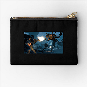 Aliens Fireteam Elite Game Over Man Aliens Fireteam Elite Zipper Pouches