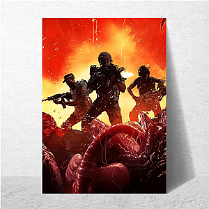 Aliens Fireteam Elite For The Colonial Marines Aliens Fireteam Elite Posters