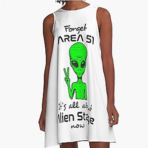 Forget Area 51. It's About Alien Stage Now. A Line Dress