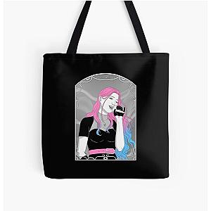 Alien All Over Print Tote Bag