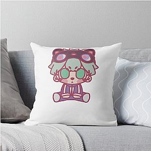 Alien stage throw pillow