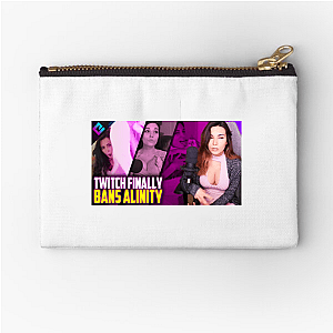 Unbothered Like Alinity Alinity Zipper Pouches