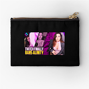 Unbothered Like Alinity Alinity Zipper Pouches