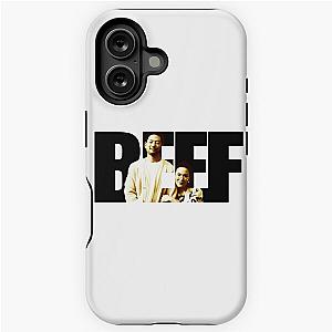 Beef Netflix series Ali Wong as Amy Lau and Joseph Lee as George Nakai themed graphic design by ironPalette iPhone Tough Case