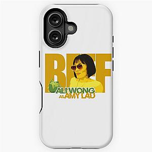 Beef Netflix series Ali Wong as Amy Lau themed graphic design by ironpalette iPhone Tough Case