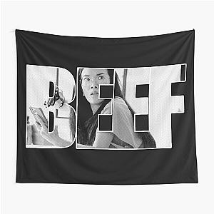 Beef Netflix series Ali Wong as Amy Lau Graphic design by Ironpalette Tapestry