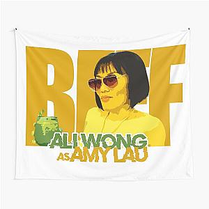 Beef Netflix series Ali Wong Amy Lau themed graphic design by Iron Palette