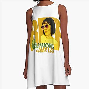Beef Netflix series Ali Wong as Amy Lau Themed Graphic Design by Ironpalette A line dress