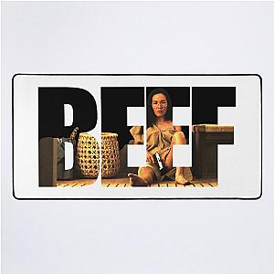 Beef Netflix series Ali Wong as Amy Lau themed graphic design by ironpalette Desk Mat