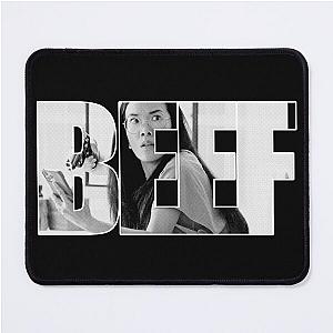 Beef Netflix series Ali Wong as Amy Lau themed graphic design by ironpalette Mousepad