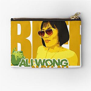 Beef Netflix series Ali Wong as Amy Lau themed graphic design by IronPalette Zipper Pouch