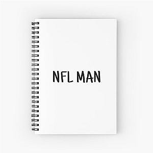 NFL Man Alix Earle and Braxton Berrios Spiral Notebook