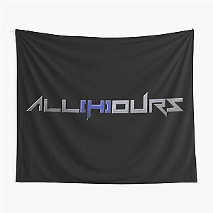 ALL HOURS Logo Tapestry