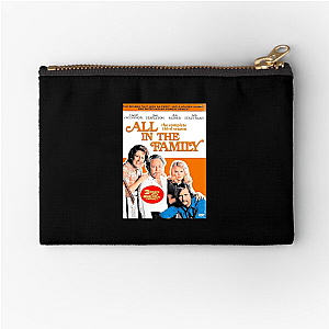 All in the Family Always Provocative Always Iconic All In The Family Zipper Pouches