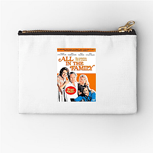 All in the Family Always Provocative Always Iconic All In The Family Zipper Pouches