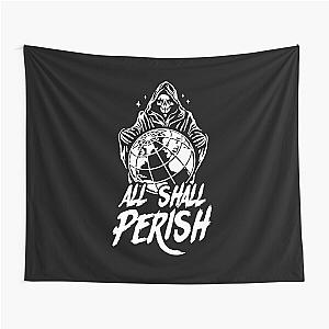 All Shall Perish Skull Gothic Tapestry