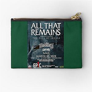 All That Remains Band Tour 2022  Zipper Pouch