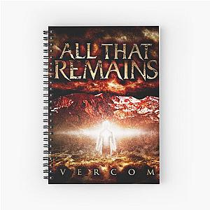 All That Remains overcome Spiral Notebook