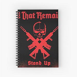 All That Remains stand up Spiral Notebook