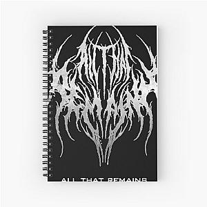 All That Remains Band Heavy Metal Spiral Notebook