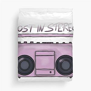 Lost In Stereo All Time Low Duvet Cover