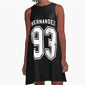 Ally Brooke Hernandez - 93 - White A Line Dress
