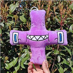 20cm Purple Cross Alphabet Lore Plush