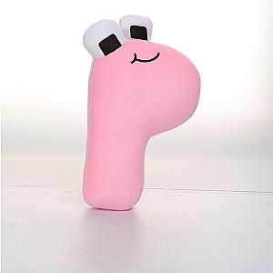 20cm Pink Letter P English Letters Alphabet Lore Plush