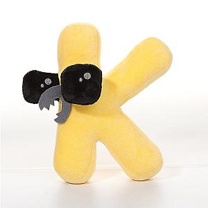 20cm Yellow Letter K English Letters Alphabet Lore Plush