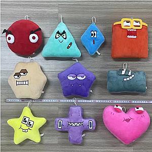 20cm Colorful Alphabet Lore Shape Children's Toys Plush